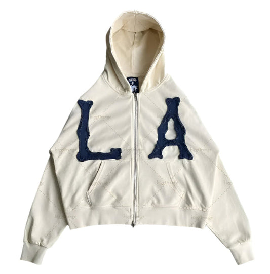 Hoodie D4 (White) - Dacosi