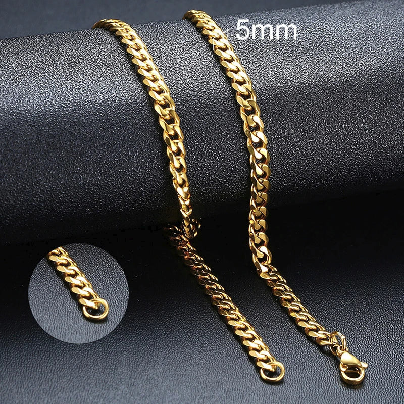 Necklace D1 (Gold) - Dacosi