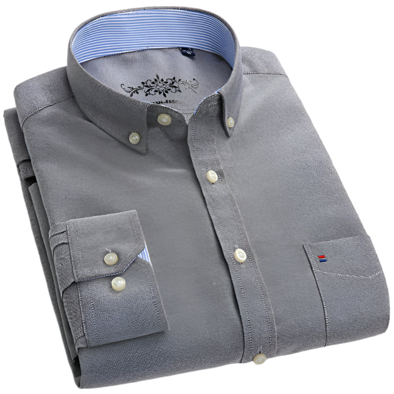 Long Sleeve Shirt D6 (Grey) - Dacosi