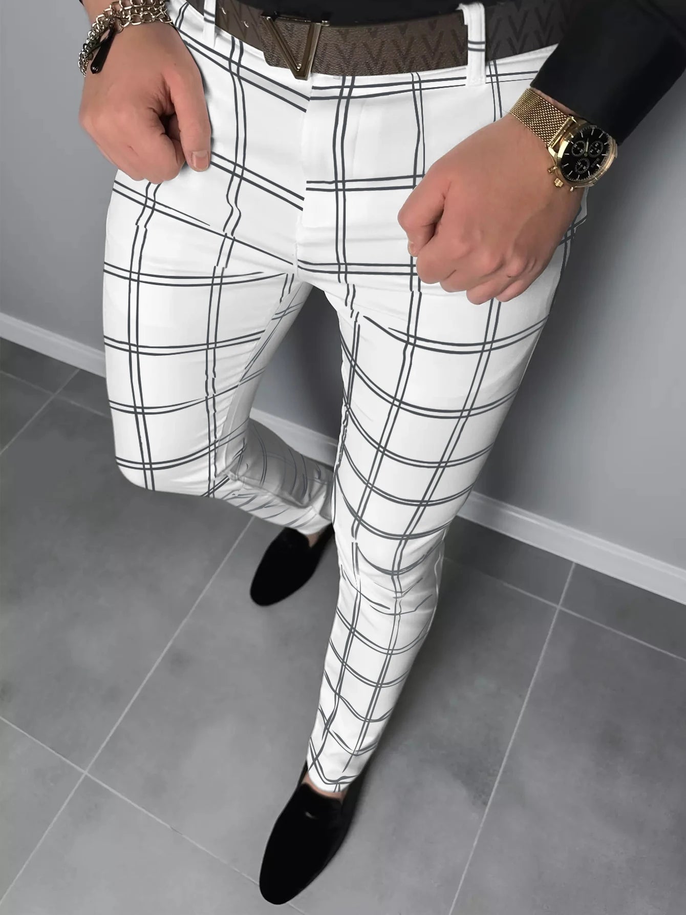 Pants D18 (White) - Dacosi