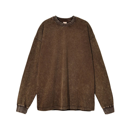 Long Sleeve Shirt D3 (Brown) - Dacosi