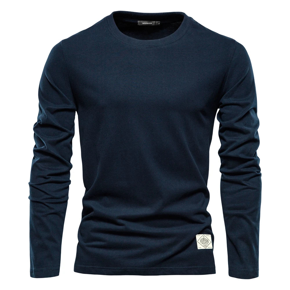 Long Sleeve Shirt D5 (Navy Blue) - Dacosi