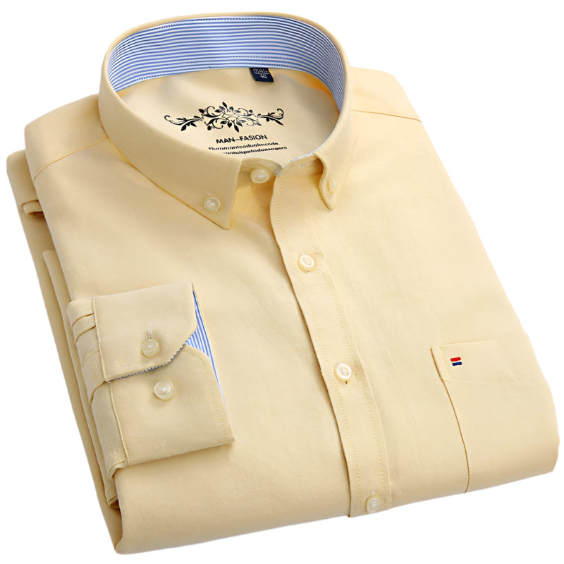 Long Sleeve Shirt D6 (Yellow) - Dacosi