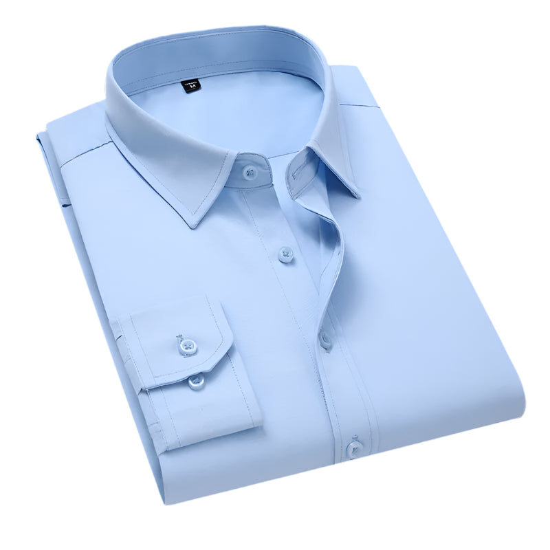 Long Sleeve Shirt D4 (Light Blue) - Dacosi