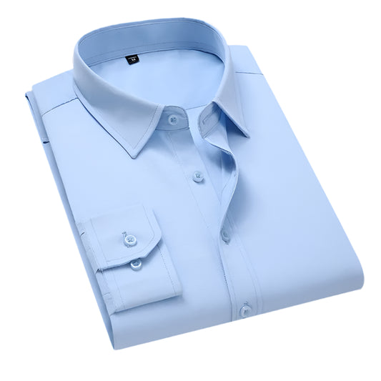 Long Sleeve Shirt D4 (Light Blue) - Dacosi