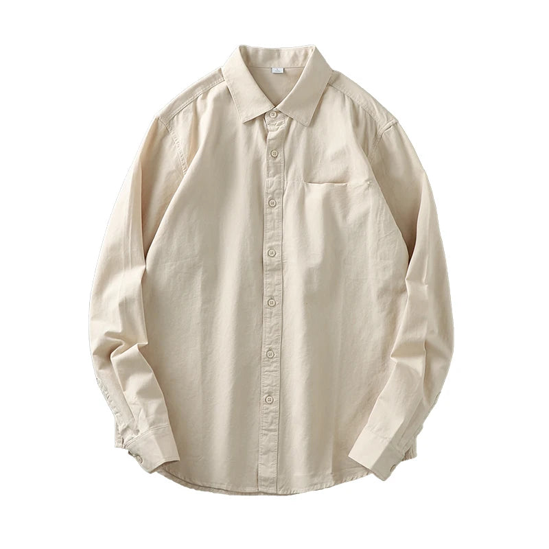 LONG SLEEVE SHIRT D8 (Biege) - Dacosi