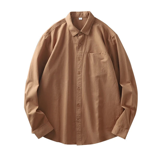 LONG SLEEVE SHIRT D8 (Dark Orange) - Dacosi
