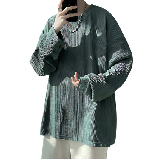LONG SLEEVE SHIRT D9 (Green) - Dacosi