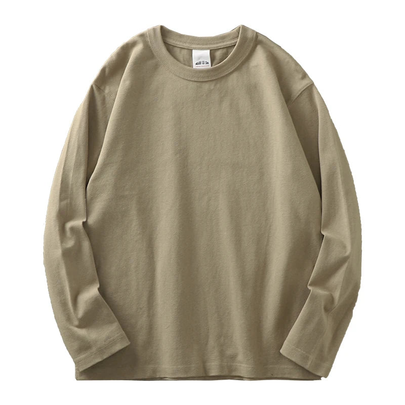LONG SLEEVE SHIRT D7 (Khaki) - Dacosi