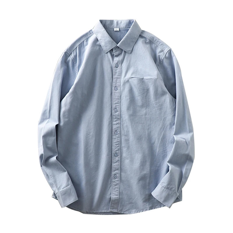 LONG SLEEVE SHIRT D8 (Blue) - Dacosi