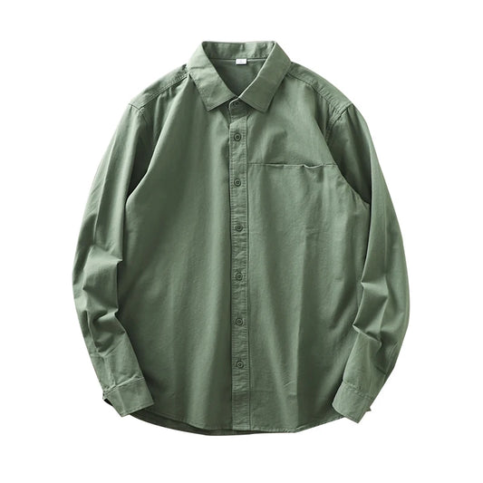 LONG SLEEVE SHIRT D8 (Green) - Dacosi