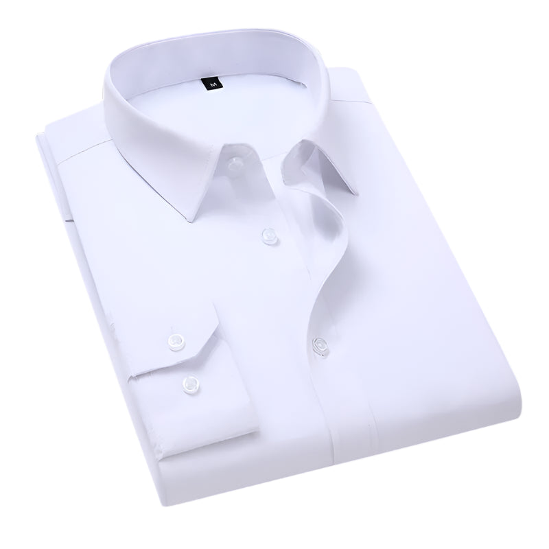 Long Sleeve Shirt D4 (White) - Dacosi