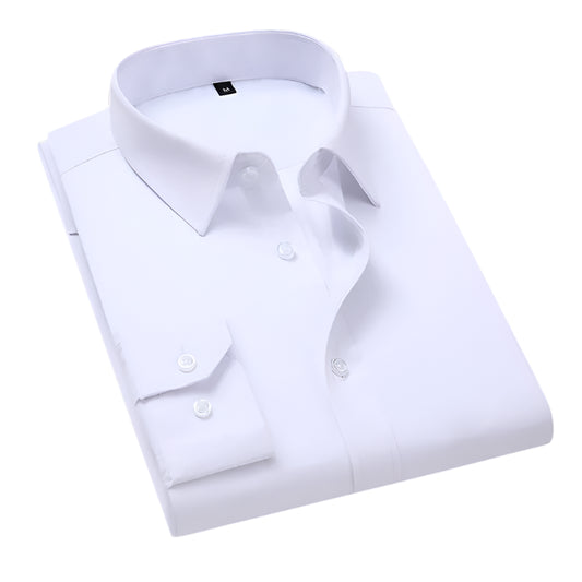 Long Sleeve Shirt D4 (White) - Dacosi