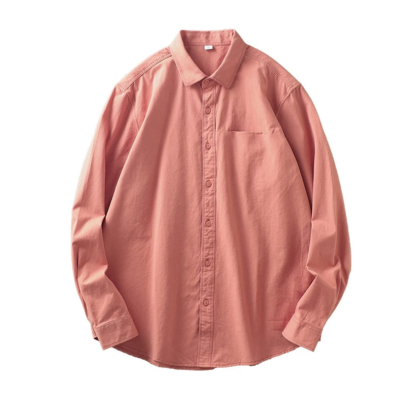 LONG SLEEVE SHIRT D8 (Pink) - Dacosi
