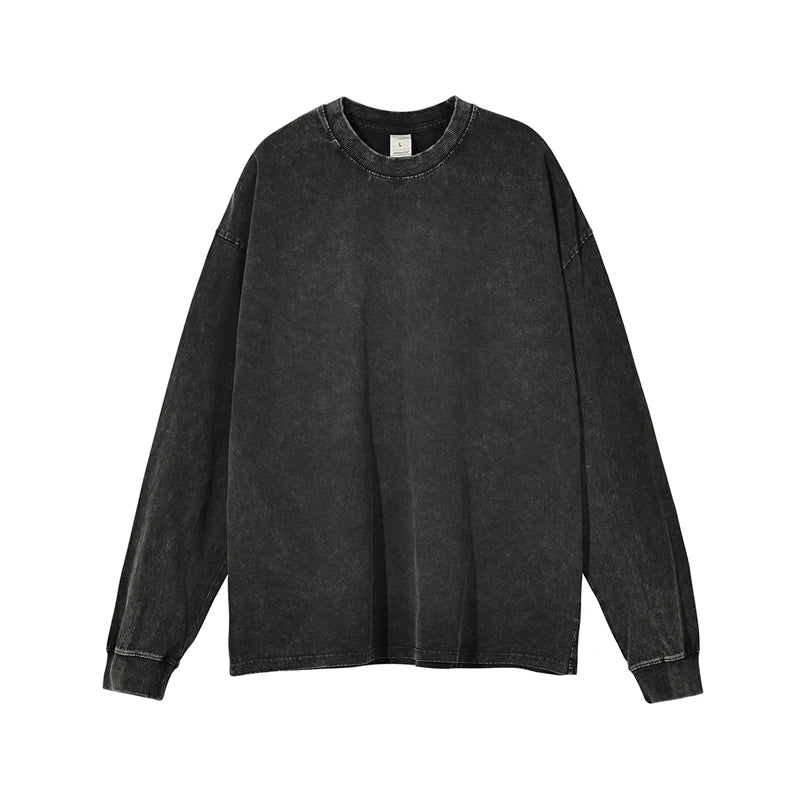 Long Sleeve Shirt D3 (Dark Grey) - Dacosi