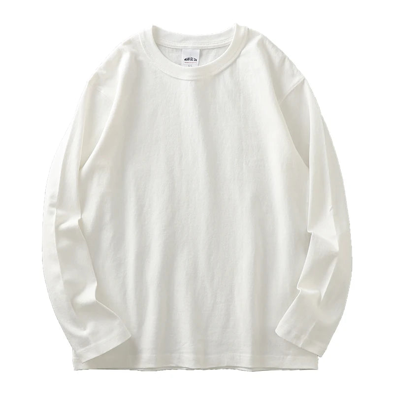 LONG SLEEVE SHIRT D7 (White) - Dacosi