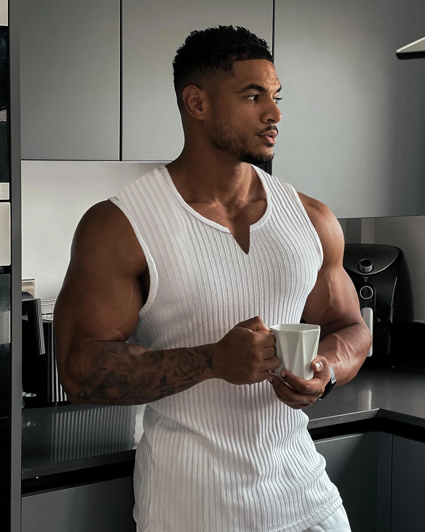 Tank top D4 (White) - Dacosi