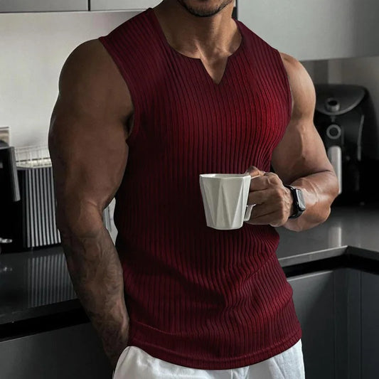 Tank top D4 (Maroon) - Dacosi