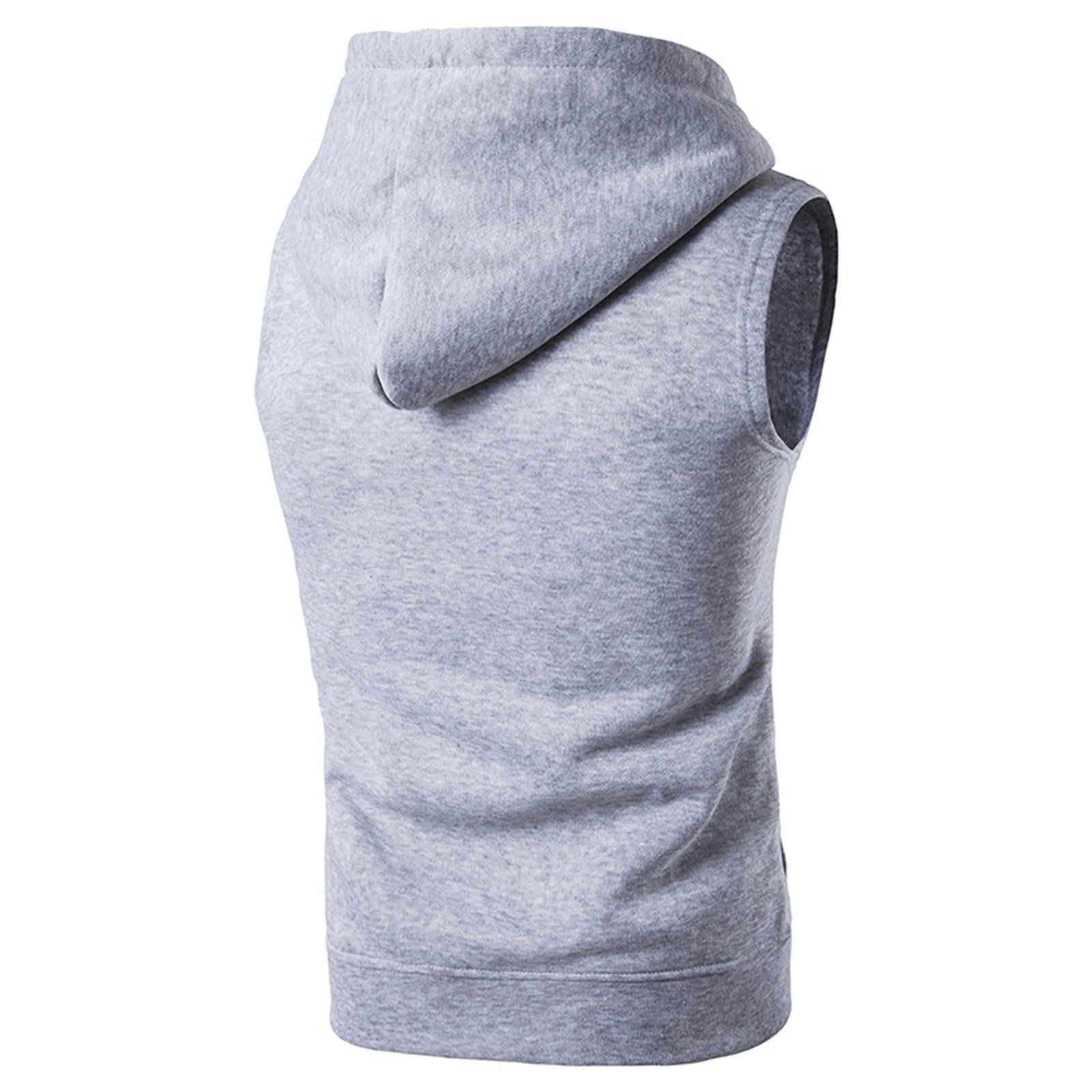 Hooded tank top D2 (Grey) - Dacosi